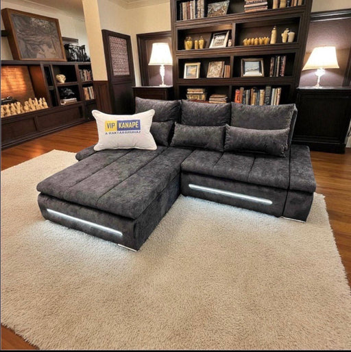 Aleska LED Sarokkanapé