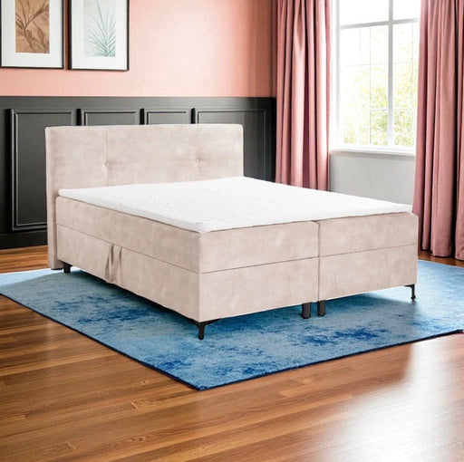 Heni boxspring franciaágy+fedőmatrac