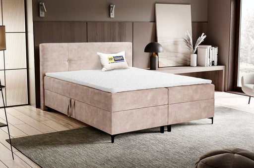 Heni boxspring franciaágy+fedőmatrac