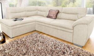 Leandra Valódi bőr Sarokkanapé