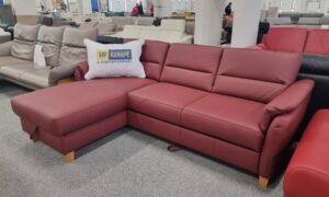 Palmera valódi bőr sarokgarnitúra