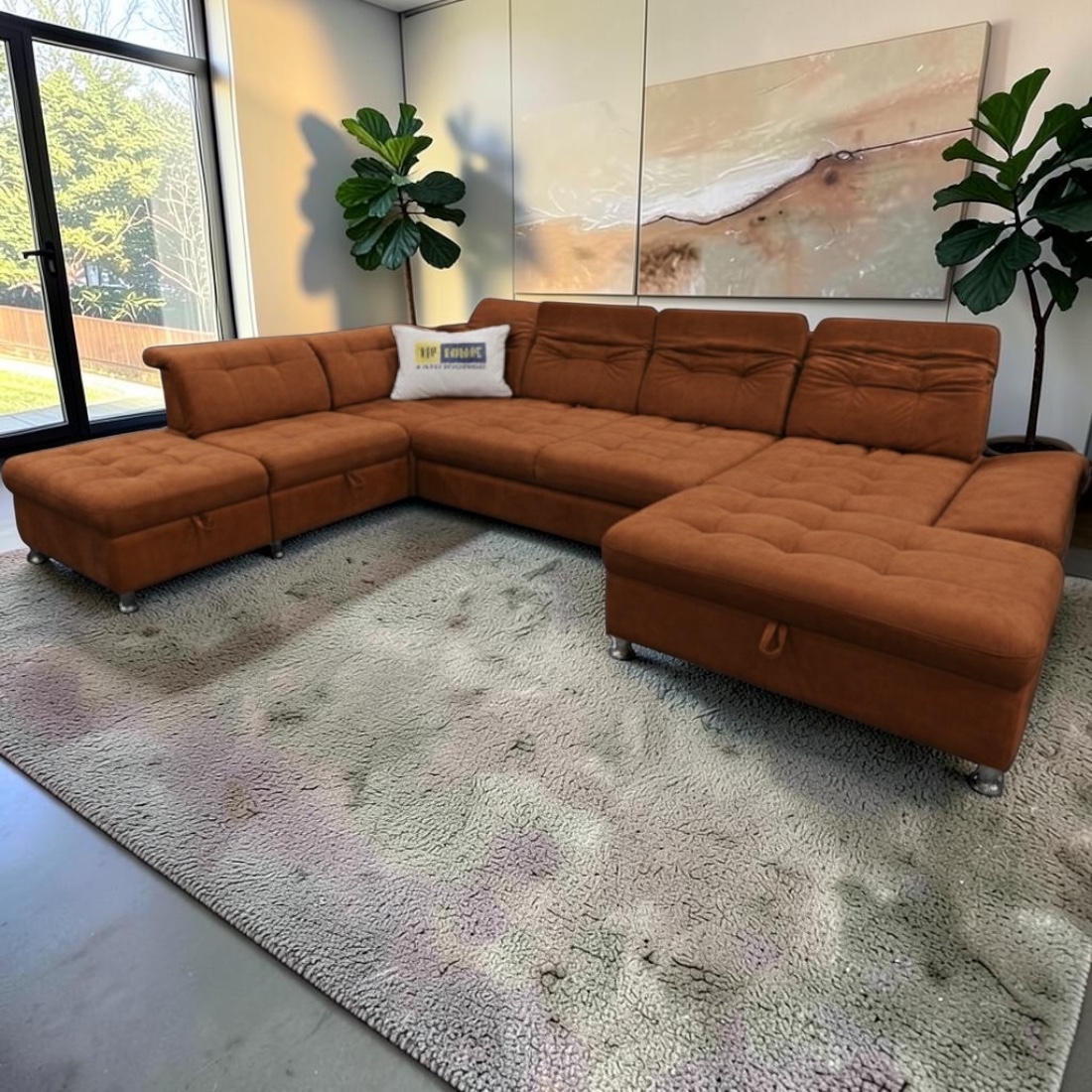 Artemis Multirelax U-form. kanapé - Image 3