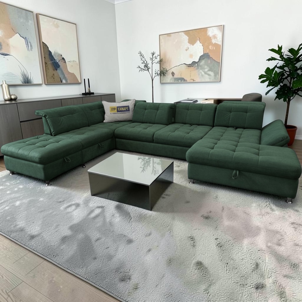 Artemis Multirelax U-form. kanapé - Image 10