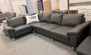 Soft Valódi bőr Sarokgarnitúra