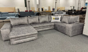 Új Toulon U-form. LED Kanapé