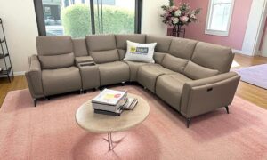 Wanda Valódi Bőr Motoros Relax Sarokgarnitúra