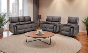 Zoé 3+2+1 Valódi bőr Relax Ülőgarnitúra