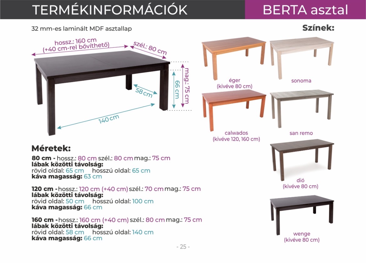 Berta asztal - Image 12